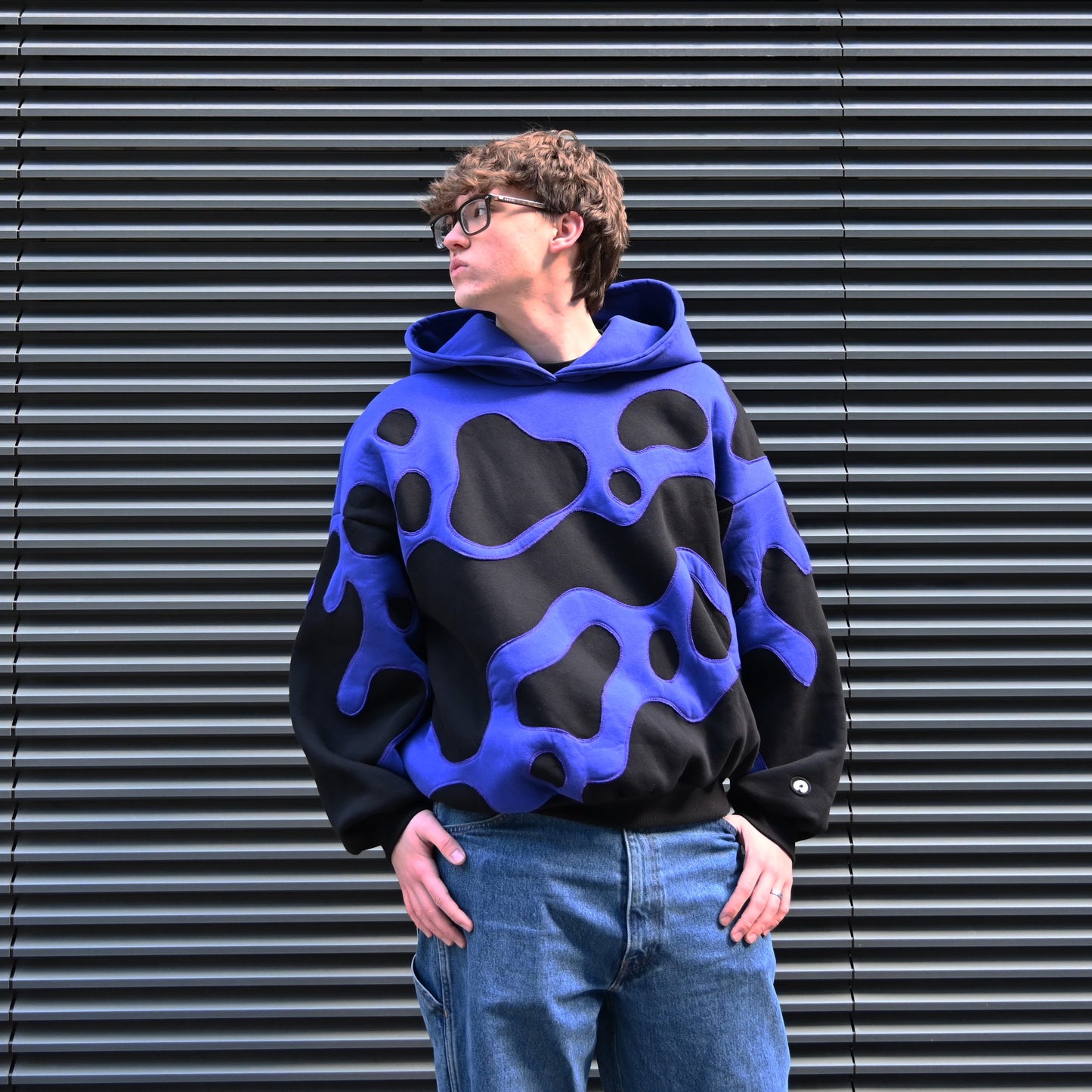 LAVA HOODIE - Blue