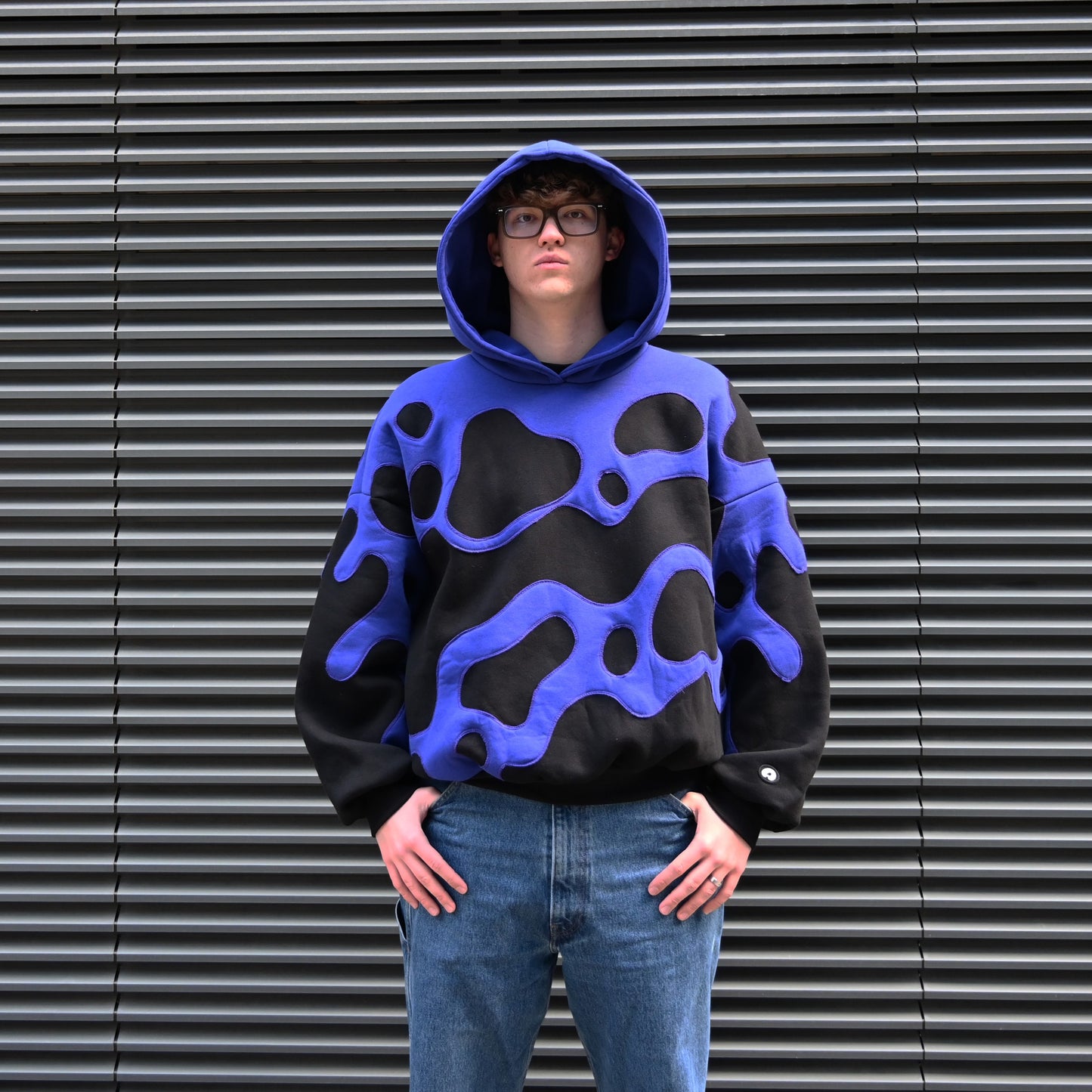 LAVA HOODIE - Blue