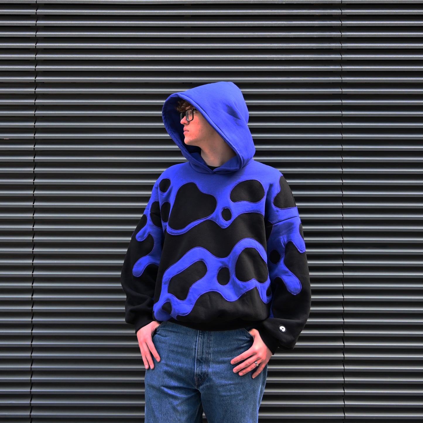 LAVA HOODIE - Blue