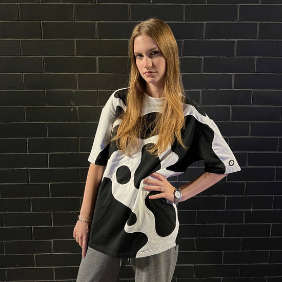 LAVA T-SHIRT | Black - White