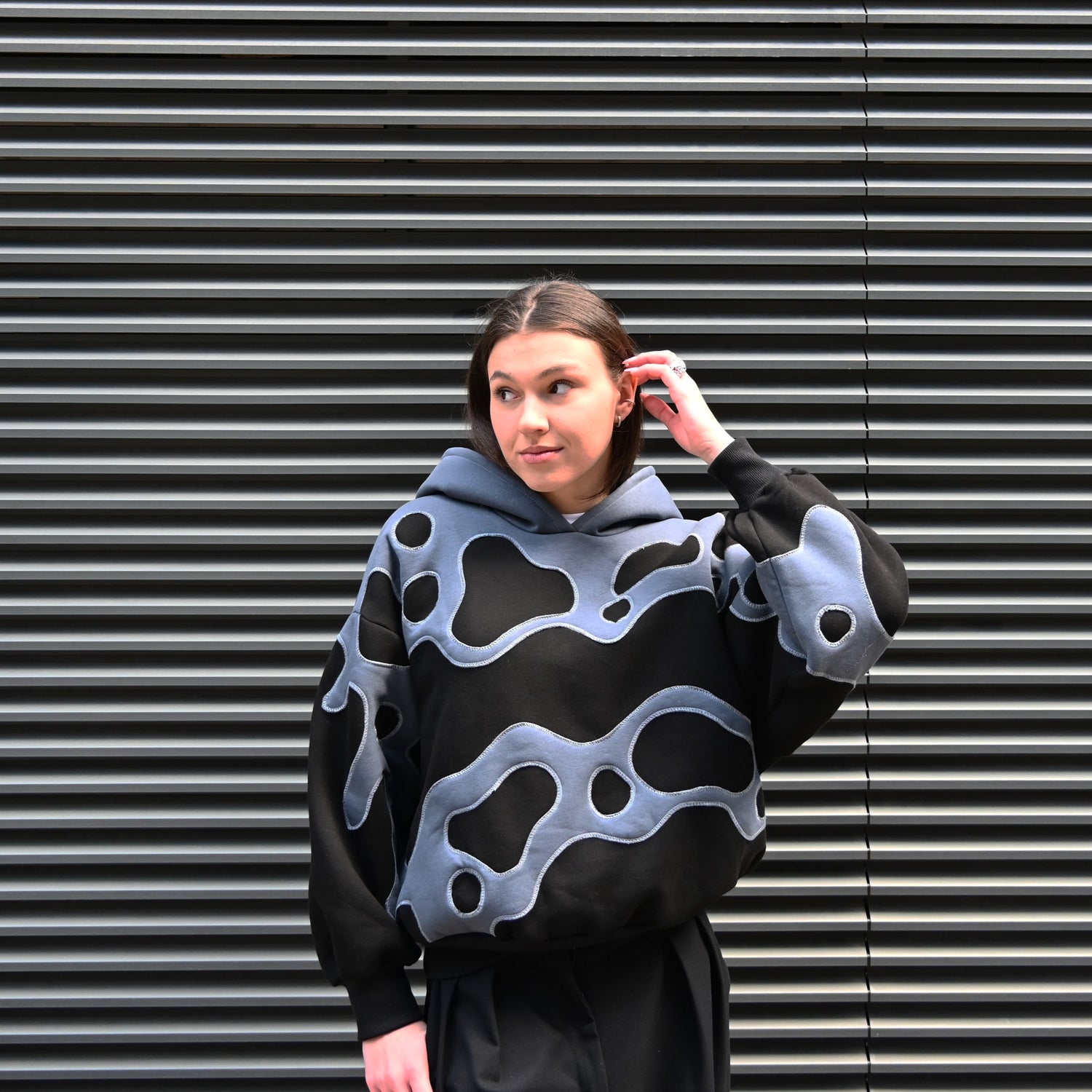 LAVA HOODIE - Gray
